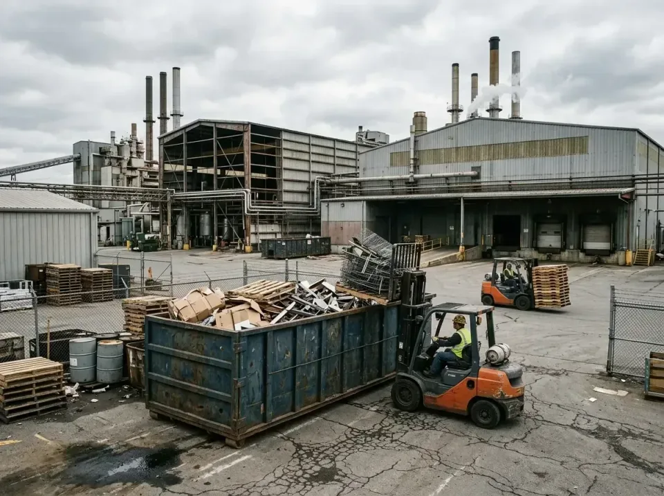 industrial-factory-scrap-conta-003 — frequently asked questions, Cheap Roll-off Dumpster Rentals in St. Louis, MO